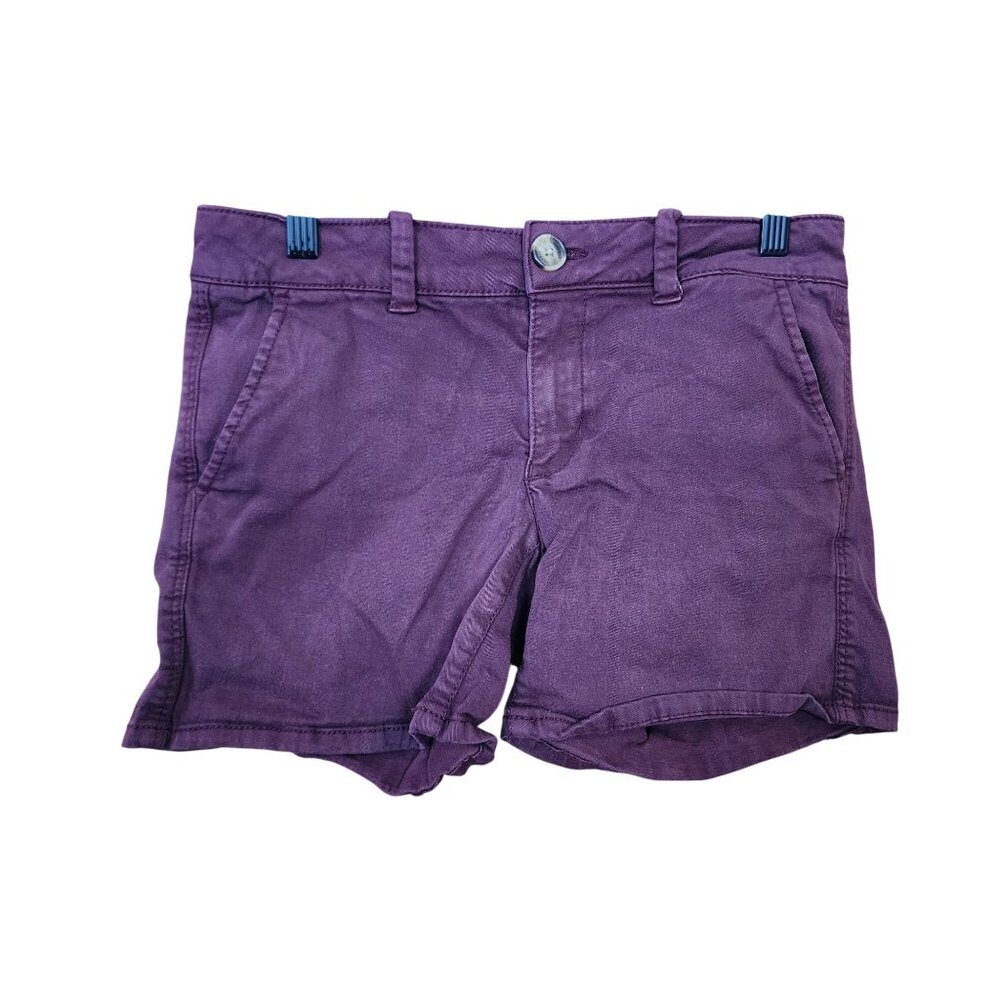 American Eagle Outfitters Womens Purple Midi Shorts Size 2